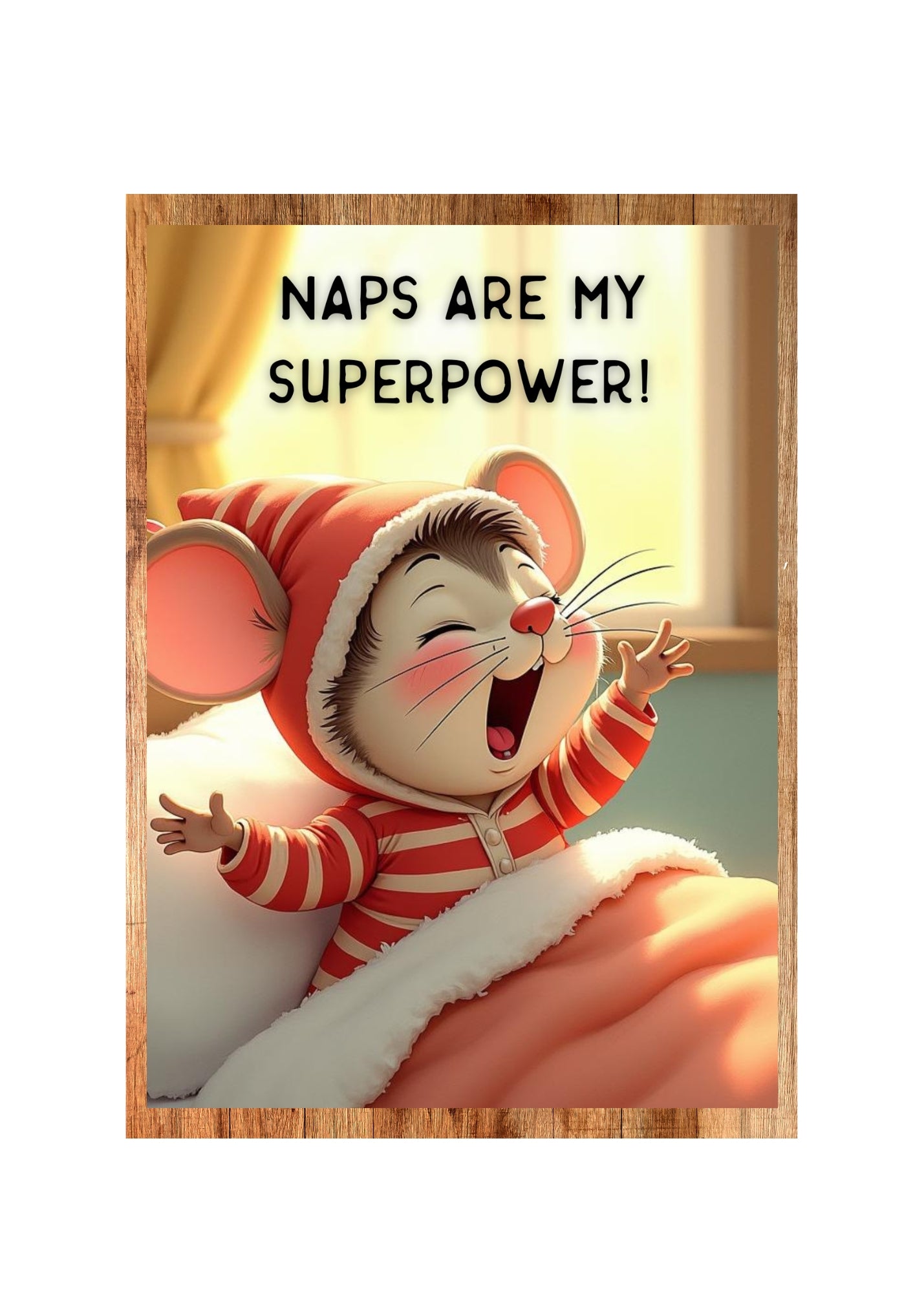 Baby Mouse Nursery Posters