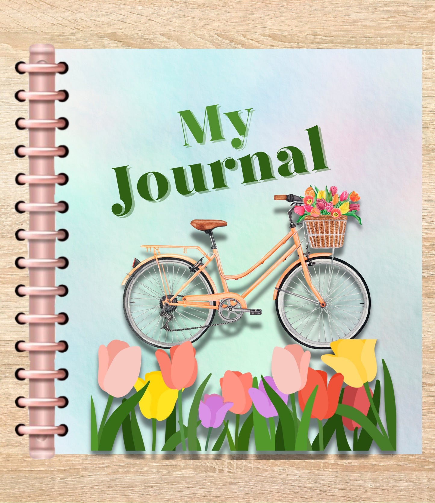 Bicycle Themed Journal Pages and Affirmation cards