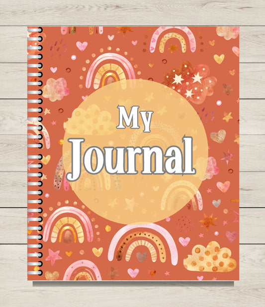 Boho Themed Journal Pages and Affirmation Cards