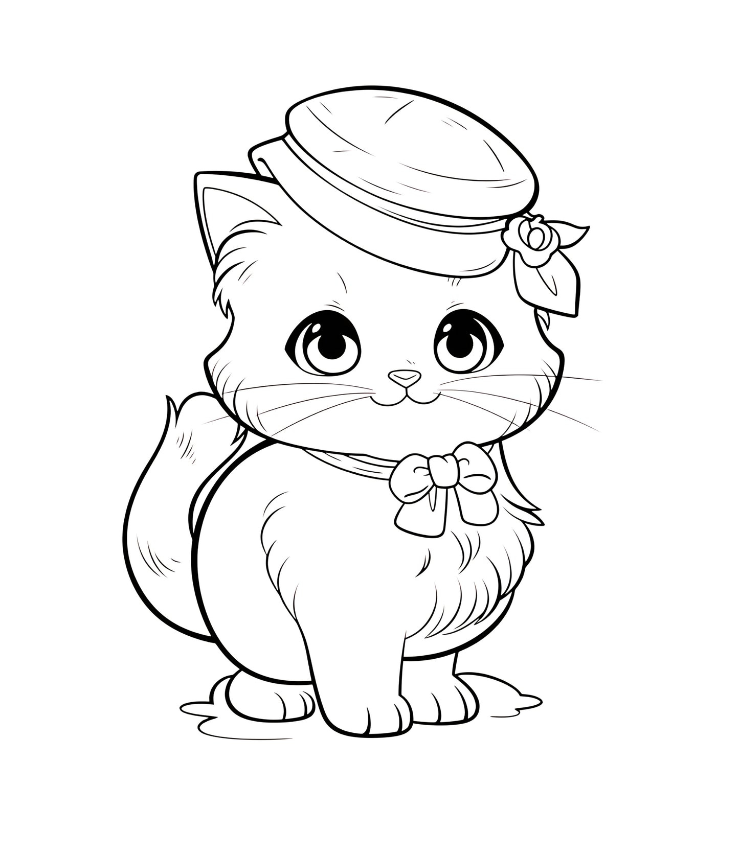 Cat Journal with Coloring Pages