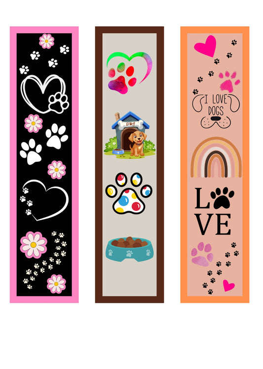 Dog Printable Bookmark