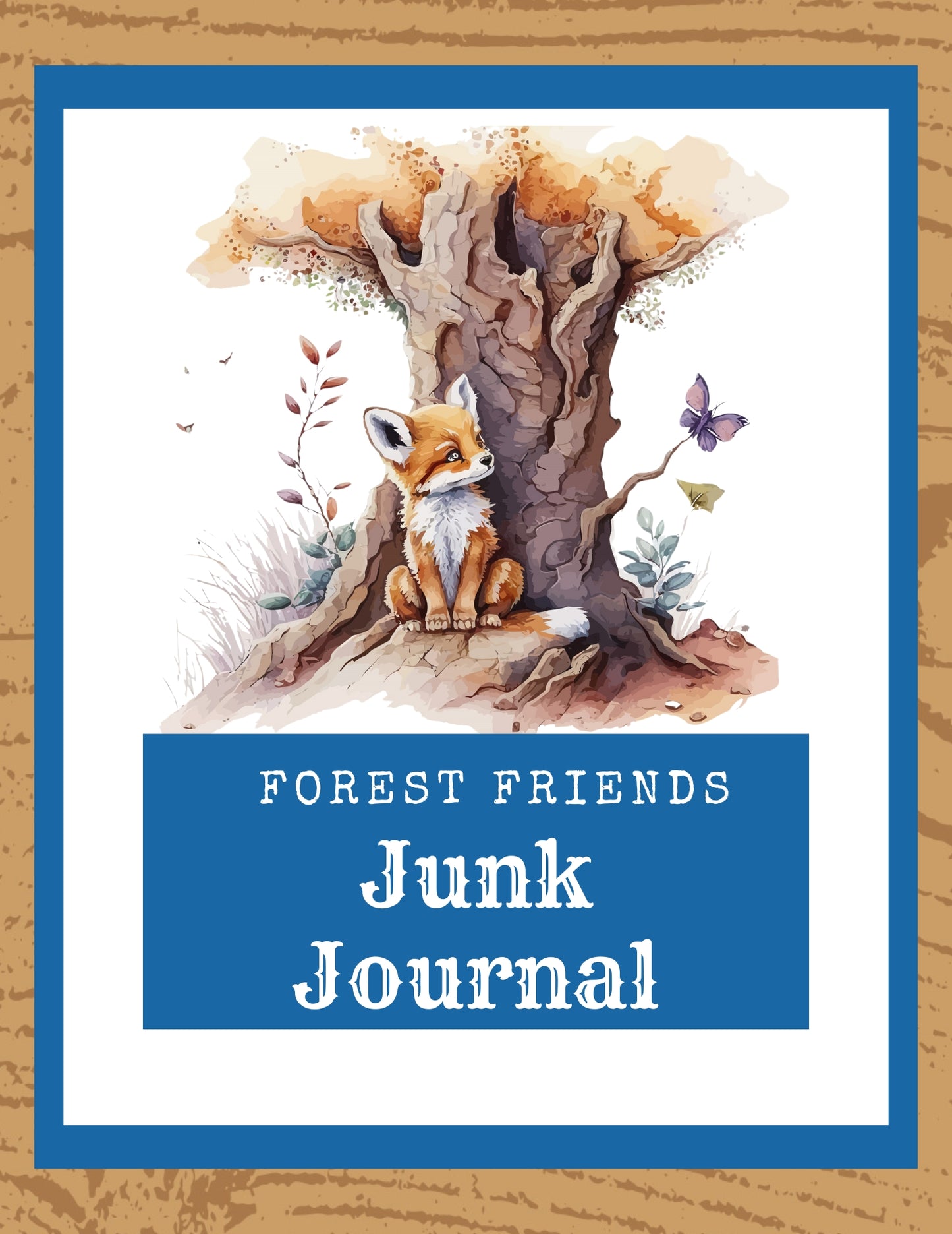 Forest Friends Printable Junk Journal