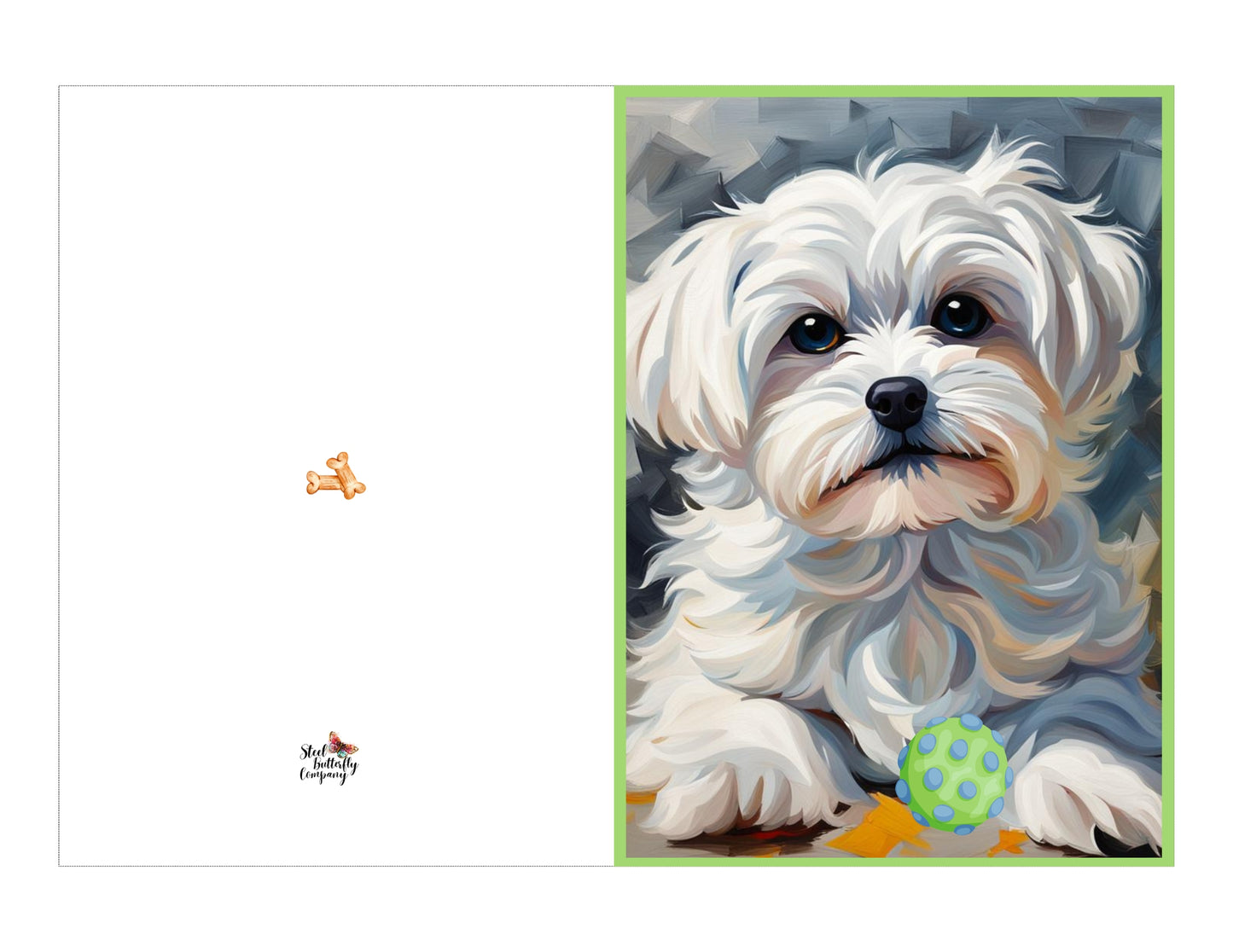 Maltese Printable Card