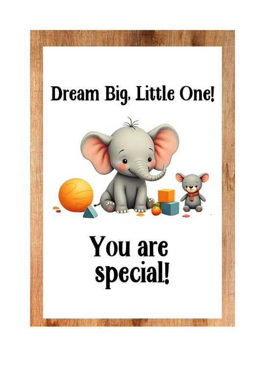 Nursery Baby Animal Wall Art