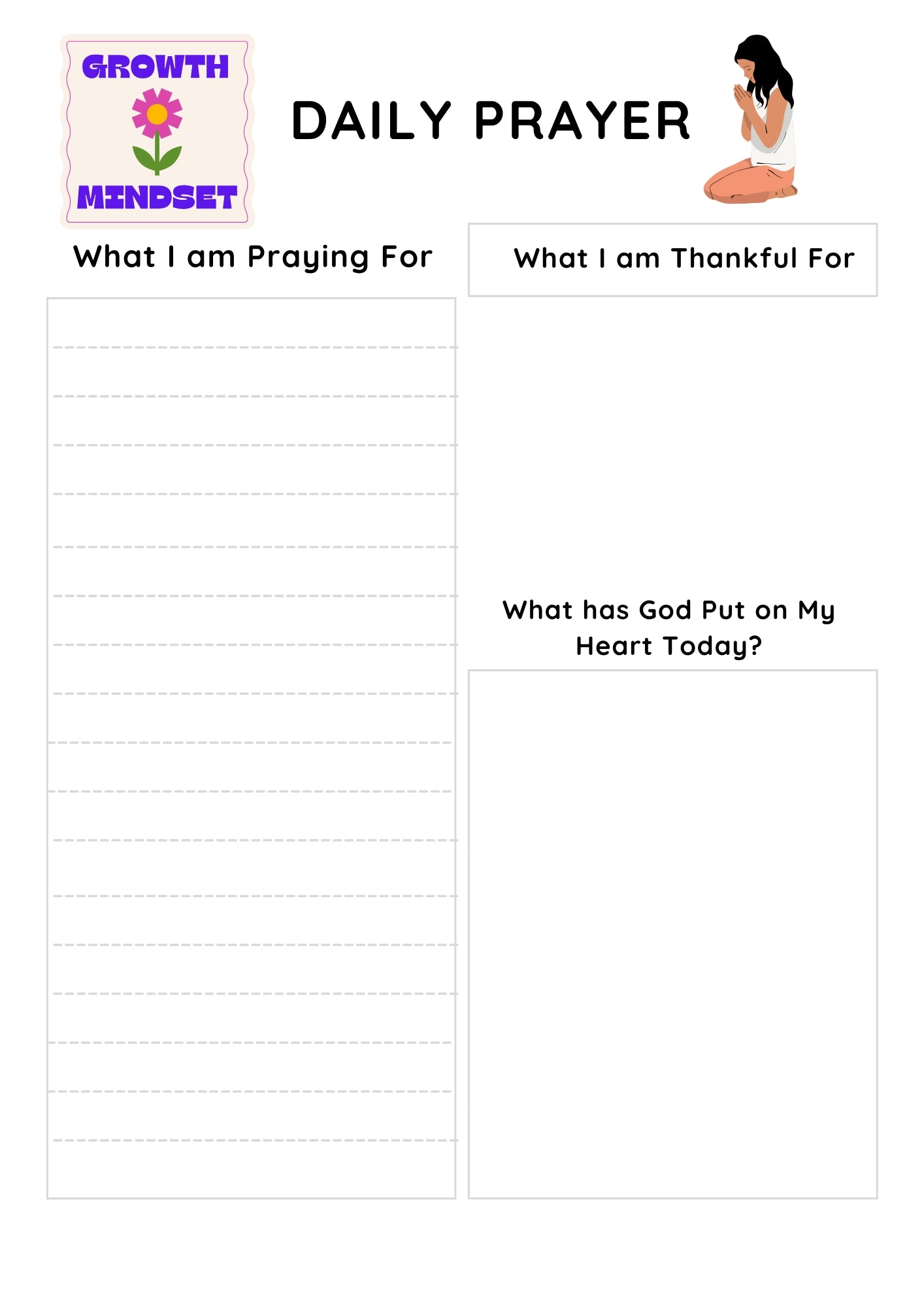 Successful Woman's Digital Prayer Journal