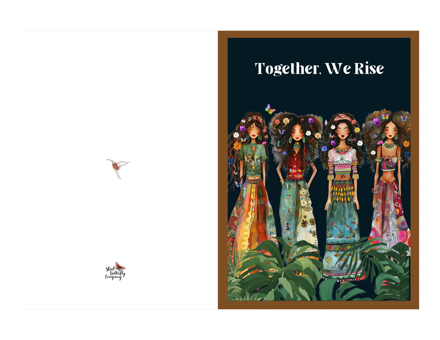 Together, We Rise Printable Card